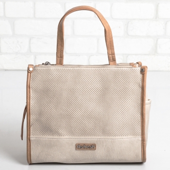 Дамска чанта в бежово