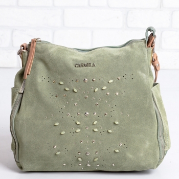 Дамска чанта в зелено