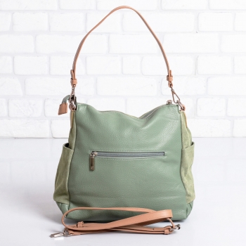 Дамска чанта в зелено