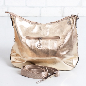 Дамска чанта в златно