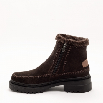 Дамски боти в кафяво