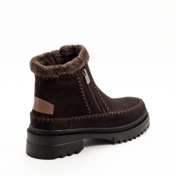 Дамски боти в кафяво