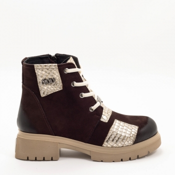 Дамски боти в кафяво