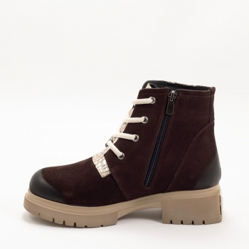 Дамски боти в кафяво