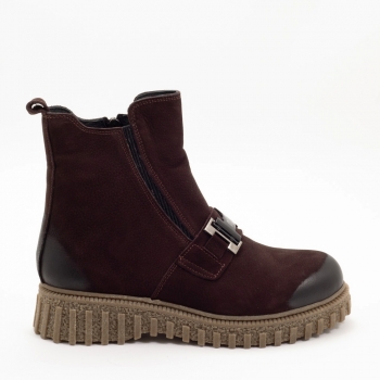 Дамски боти в кафяво