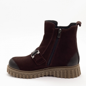 Дамски боти в кафяво