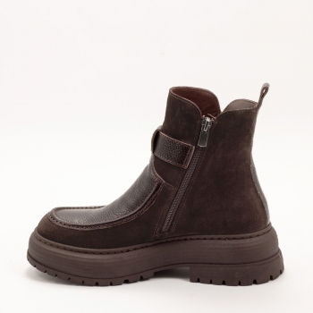 Дамски боти в кафяво