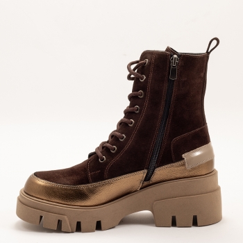 Дамски боти в кафяво