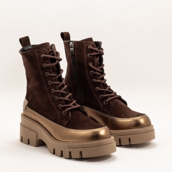 Дамски боти в кафяво