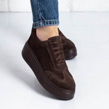 Дамски кецове в кафяво