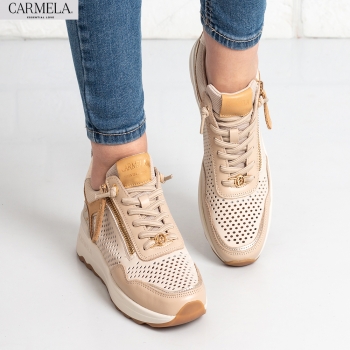 Дамски маратонки CARMELA в бежово