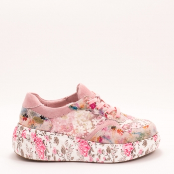 Дамски маратонки LAURA VITA в розово