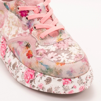 Дамски маратонки LAURA VITA в розово