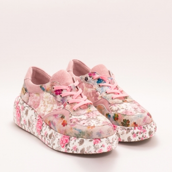 Дамски маратонки LAURA VITA в розово