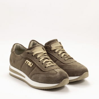 Дамски маратонки в кафяво