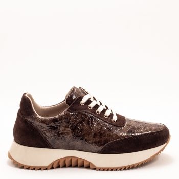 Дамски маратонки в кафяво