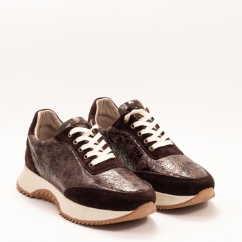 Дамски маратонки в кафяво