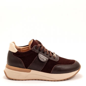 Дамски маратонки в кафяво