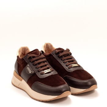 Дамски маратонки в кафяво