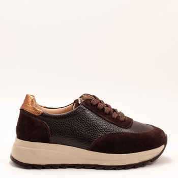 Дамски маратонки в кафяво