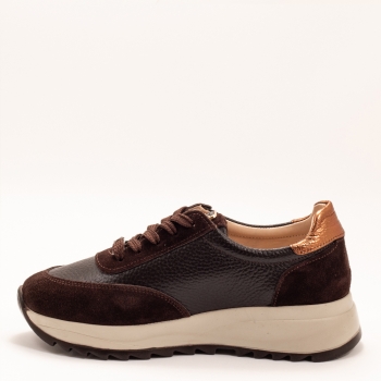 Дамски маратонки в кафяво