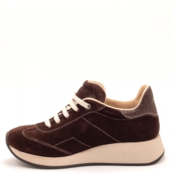 Дамски маратонки в кафяво