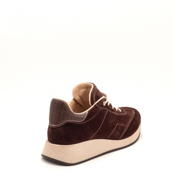 Дамски маратонки в кафяво