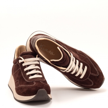 Дамски маратонки в кафяво