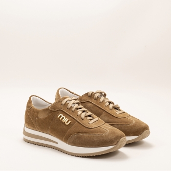 Дамски маратонки в камел