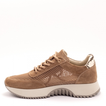 Дамски маратонки в камел