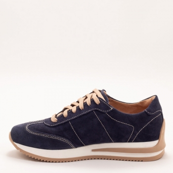 Дамски маратонки в тъмно синьо