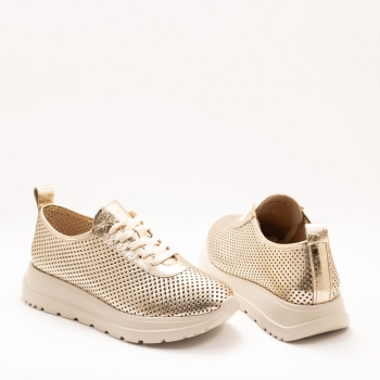 Дамски маратонки в златно