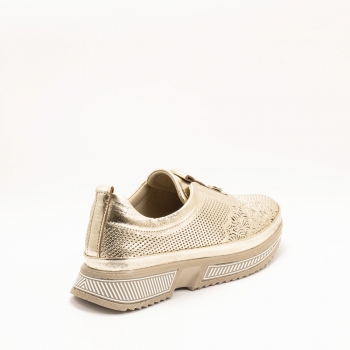 Дамски маратонки в златно