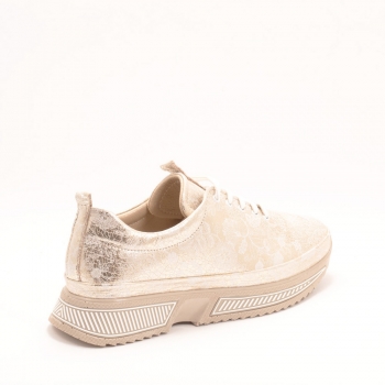 Дамски маратонки в златно