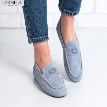 Дамски мокасини CARMELA в синьо