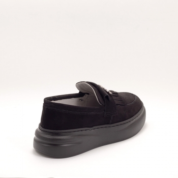 Дамски мокасини в черно