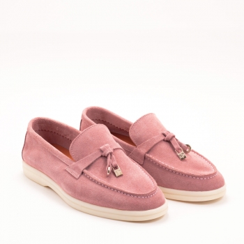 Дамски мокасини в розово