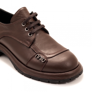 Дамски обувки в кафяво