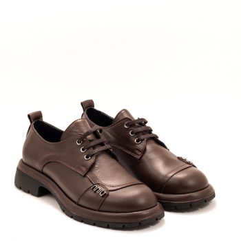 Дамски обувки в кафяво