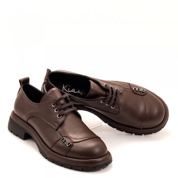 Дамски обувки в кафяво