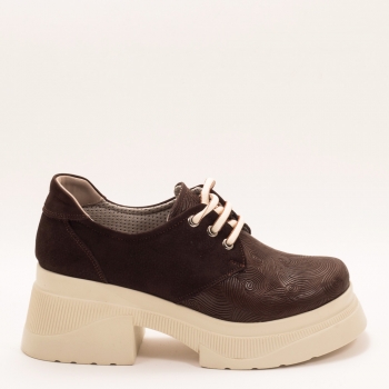 Дамски обувки в кафяво