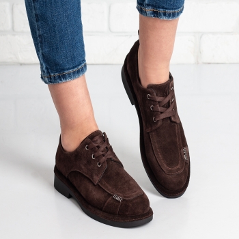 Дамски обувки в кафяво