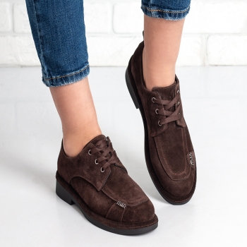 Дамски обувки в кафяво