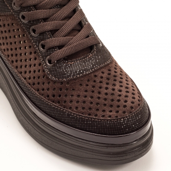 Дамски обувки в кафяво