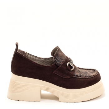 Дамски обувки в кафяво