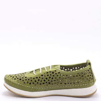 Дамски обувки в зелено