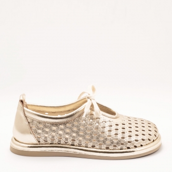 Дамски обувки в зластисто