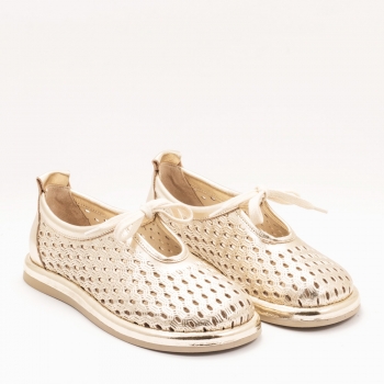 Дамски обувки в зластисто