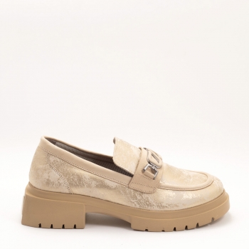 Дамски обувки в златисто